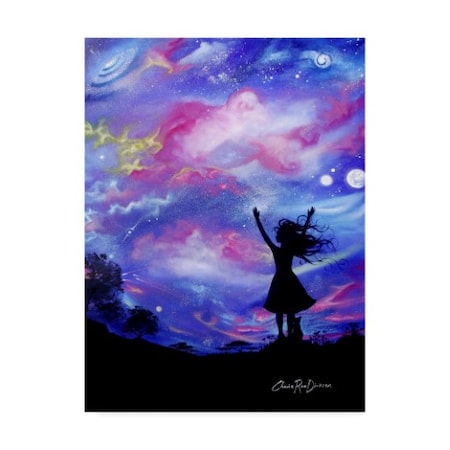 Cherie Roe Dirksen 'Cosmic Celebration' Canvas Art,14x19